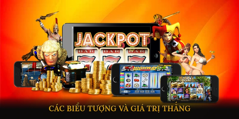 Các biểu tượng và giá trị thắng